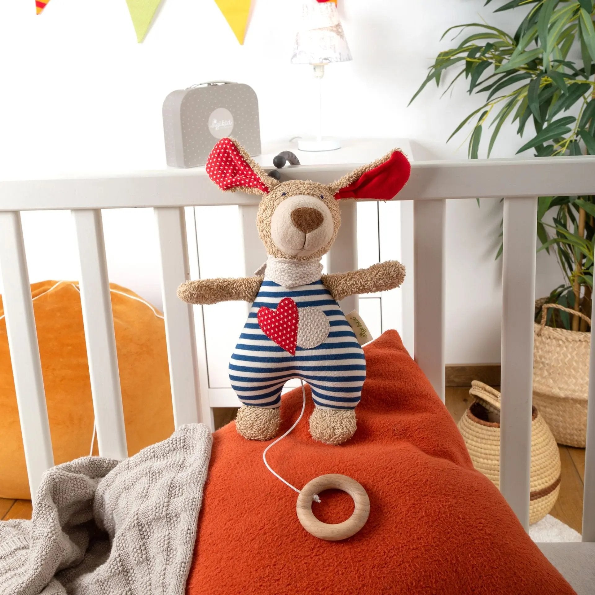 Organic Dog Musical Toy - sigikid