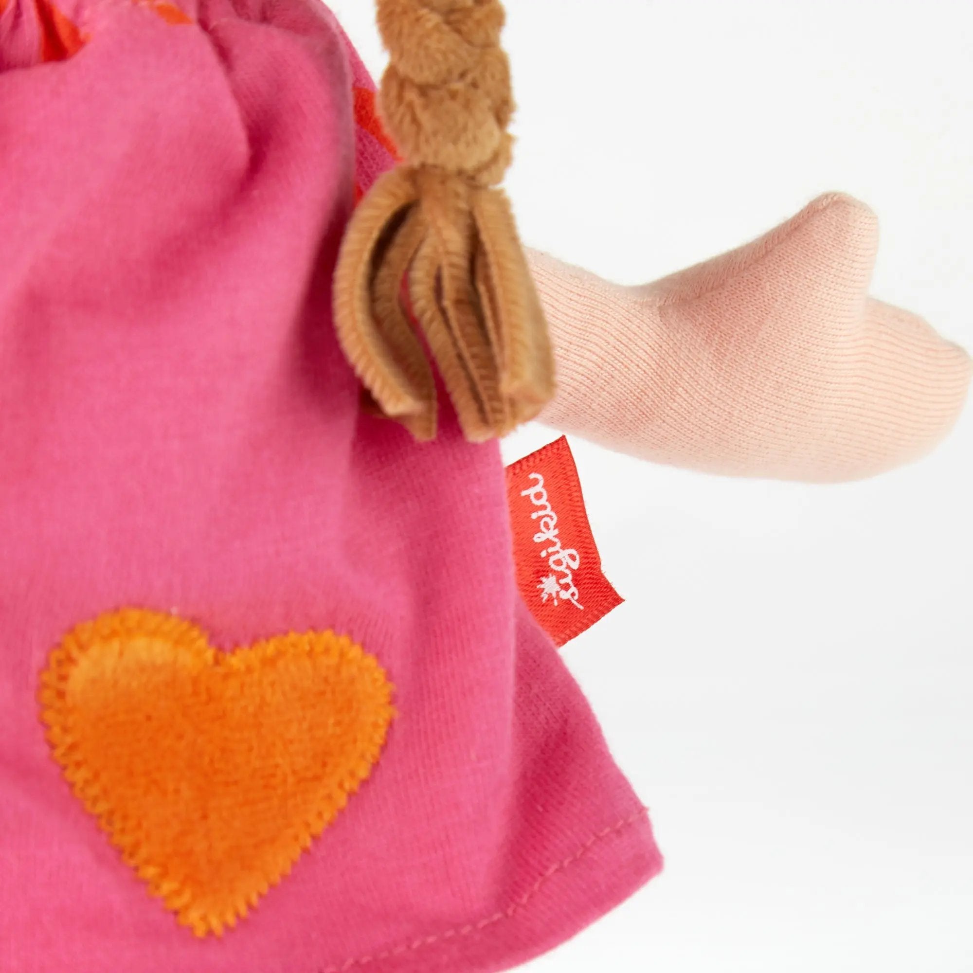 Plush Doll with Pink Outfit - sigikid