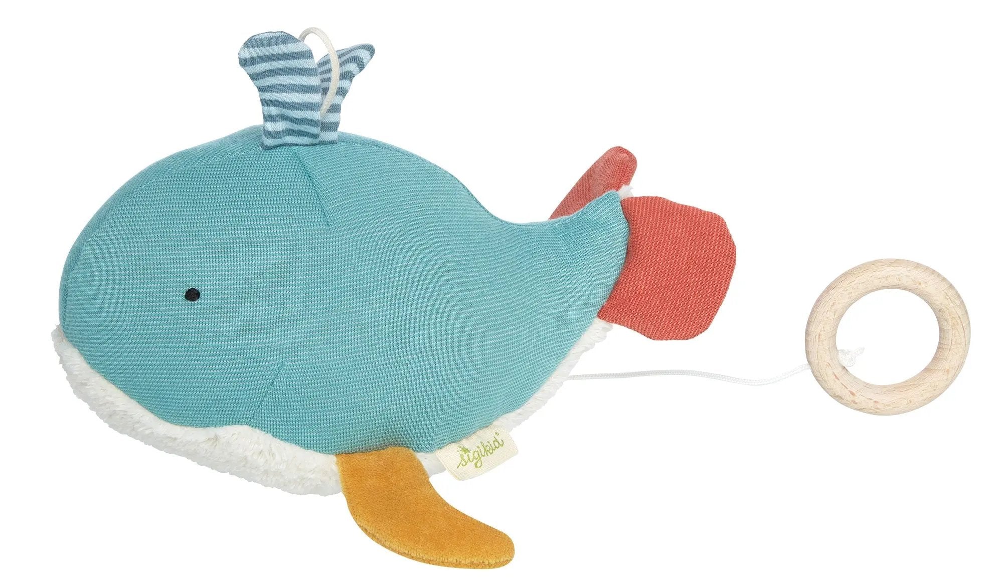 Organic Whale Musical Toy - sigikid