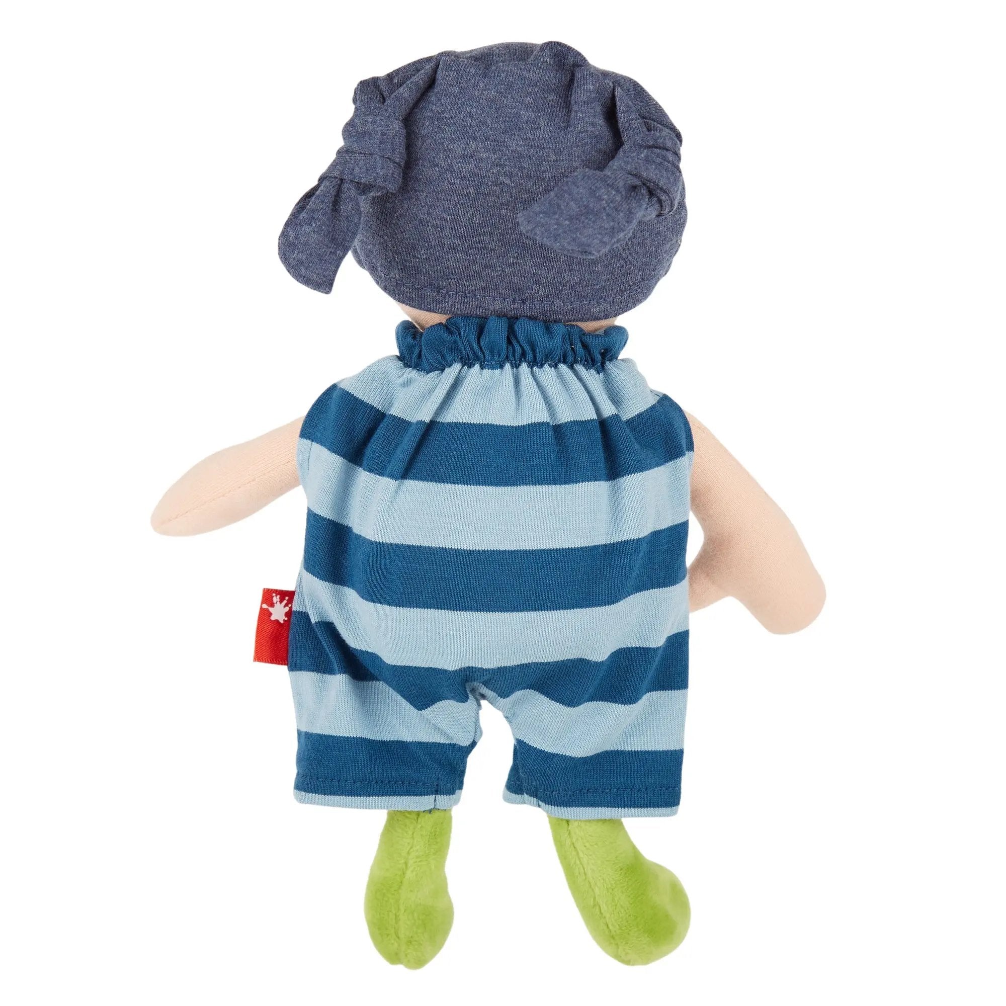 Plush Doll with Blue Outfit - sigikid