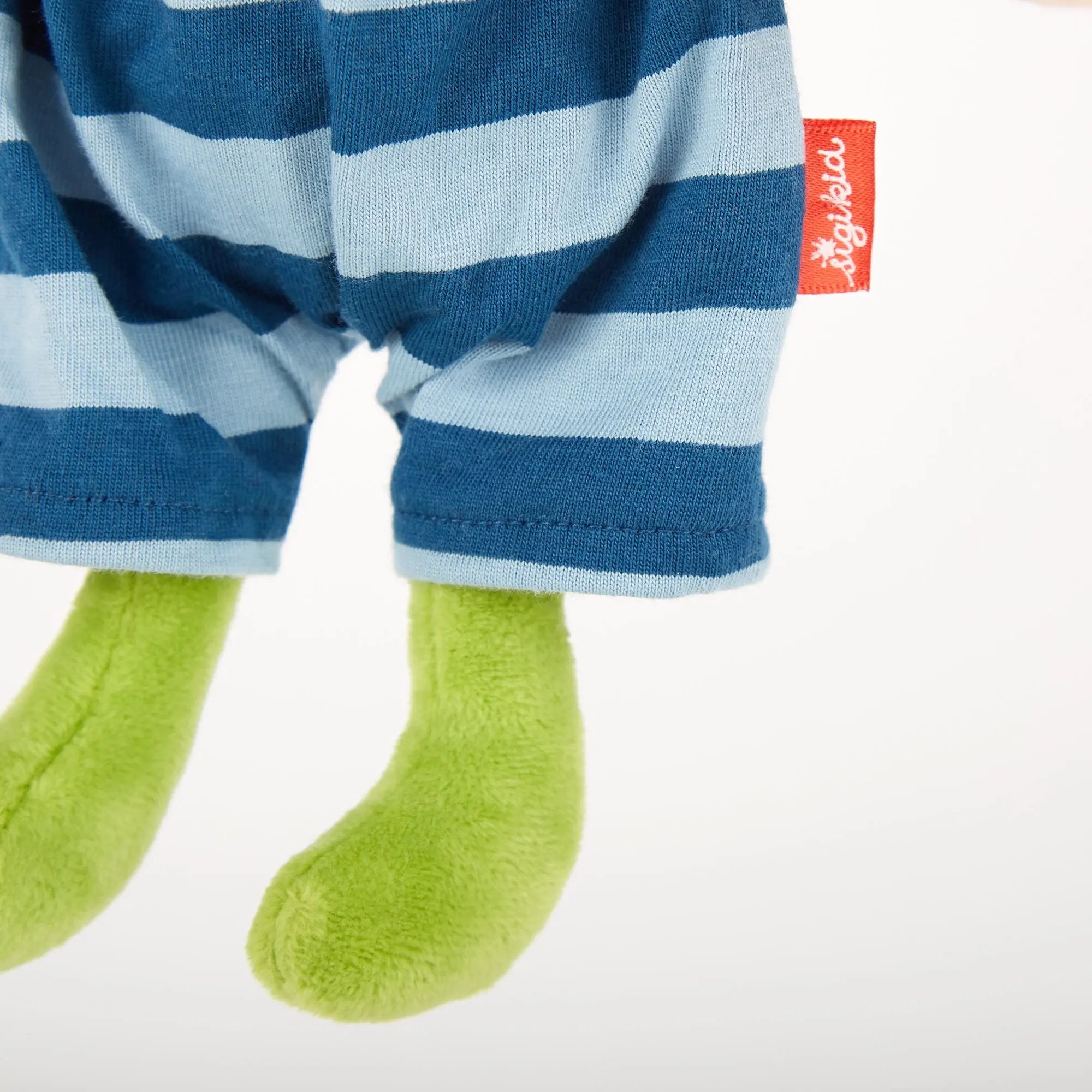 Plush Doll with Blue Outfit - sigikid