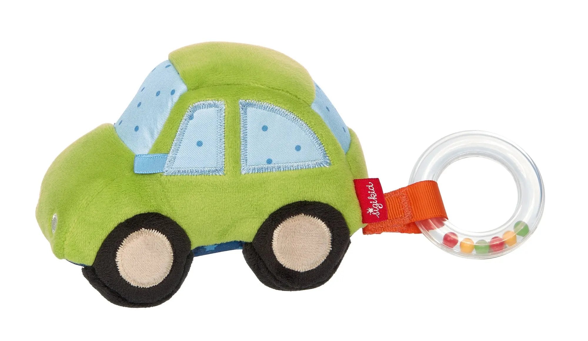 Green Car Activity Grasp Toy - sigikid