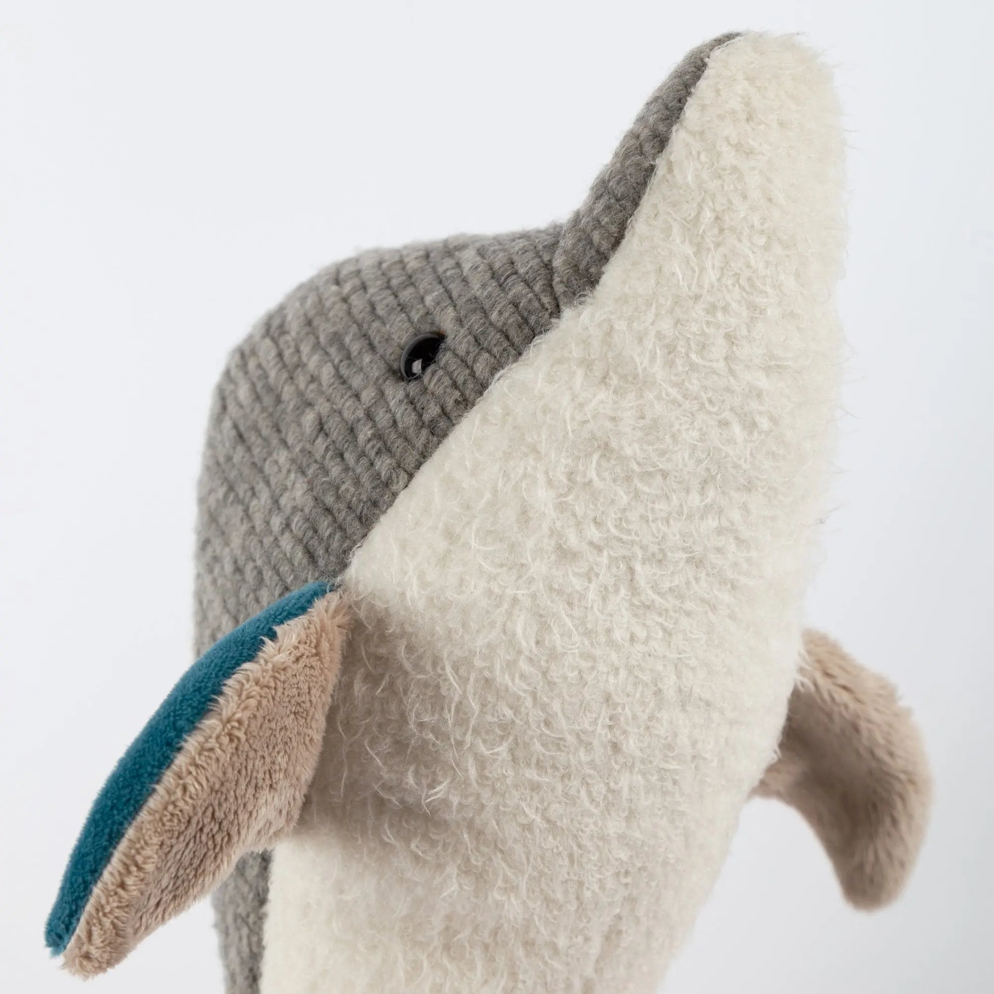 Patchwork Dolphin Plush Toy - sigikid