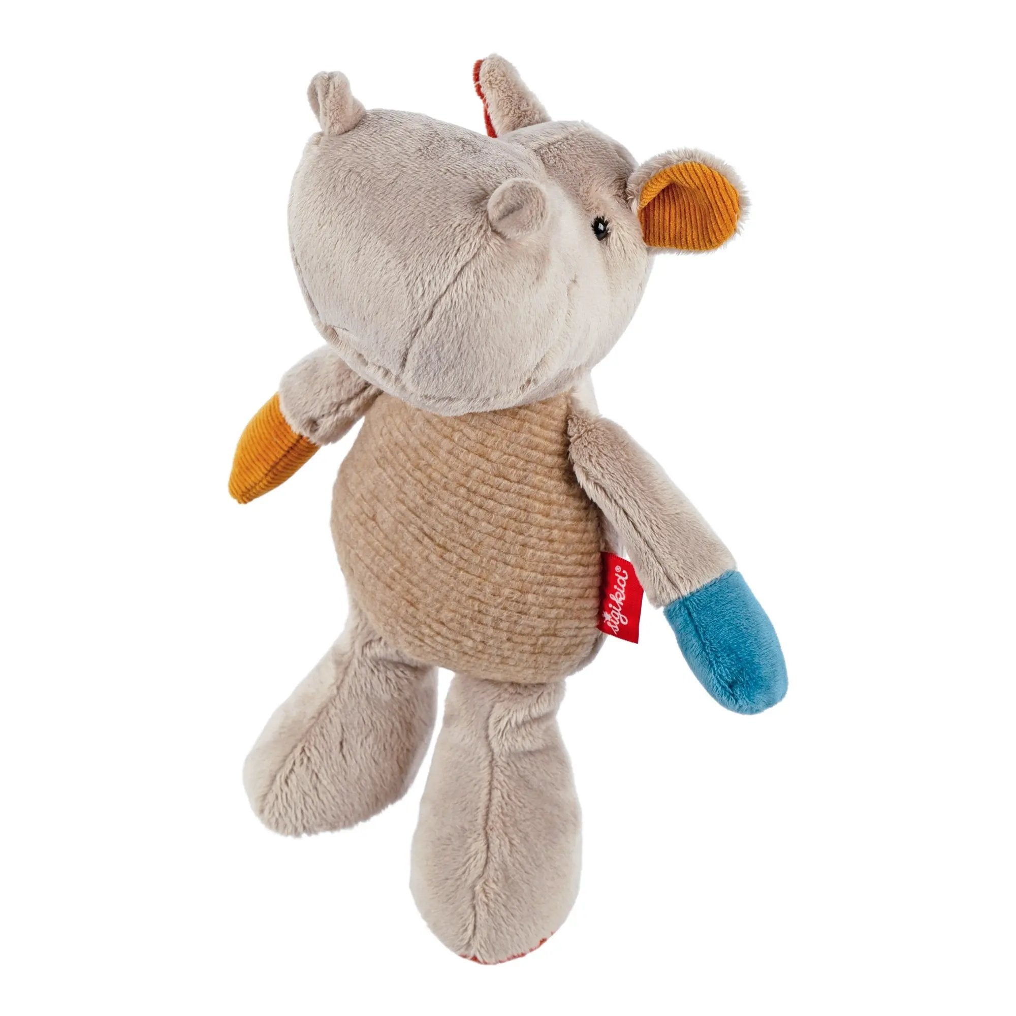 Patchwork Hippo Plush Toy - sigikid