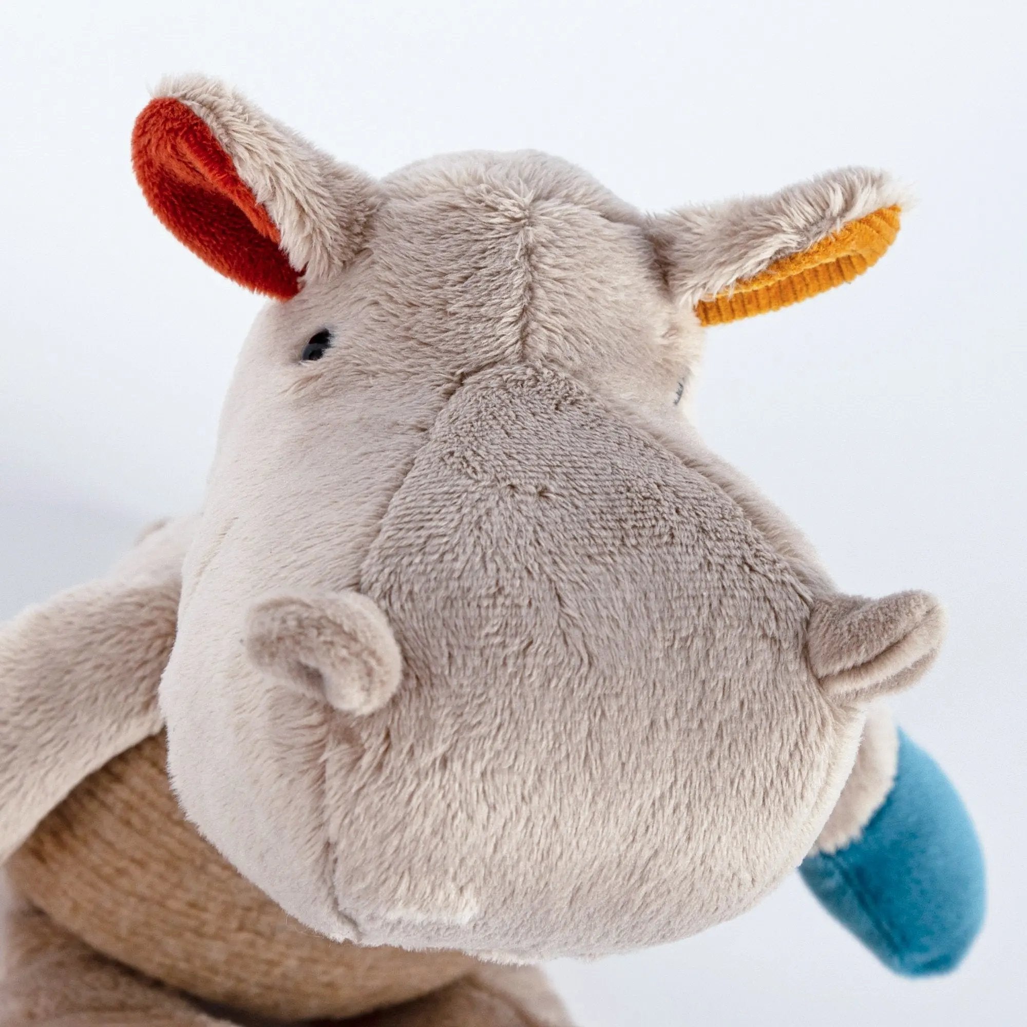 Patchwork Hippo Plush Toy - sigikid