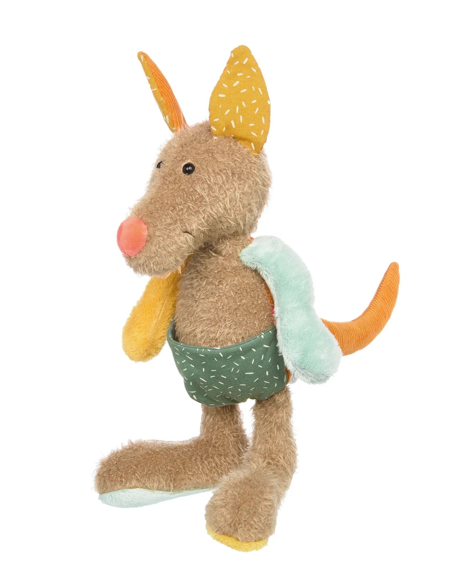 Patchwork Kangaroo Plush Toy - sigikid