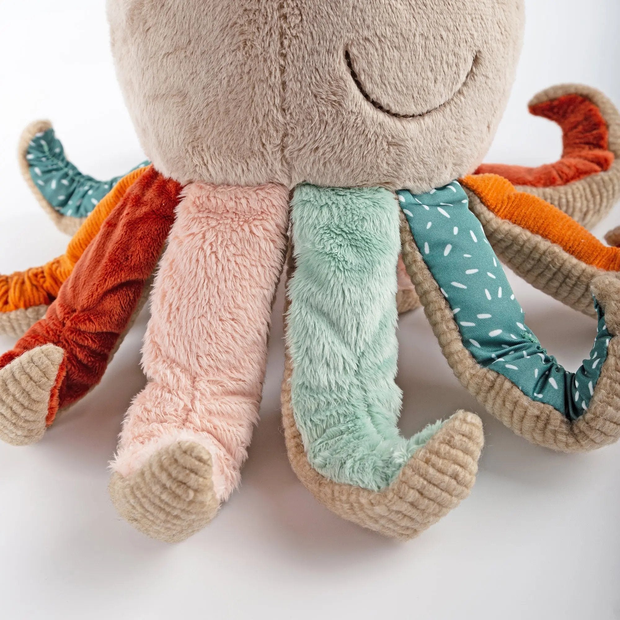Patchwork Octopus Plush Toy - sigikid