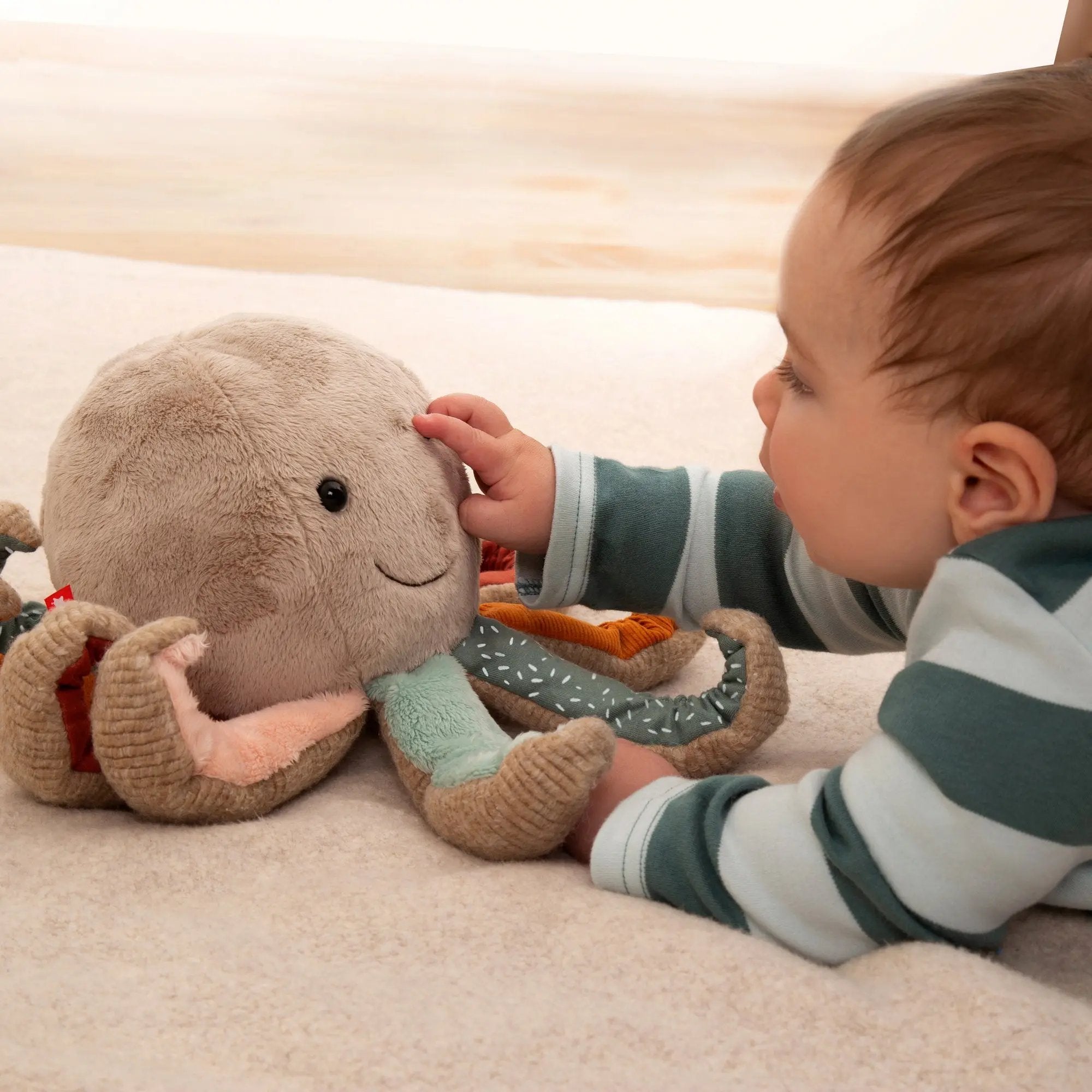 Patchwork Octopus Plush Toy - sigikid