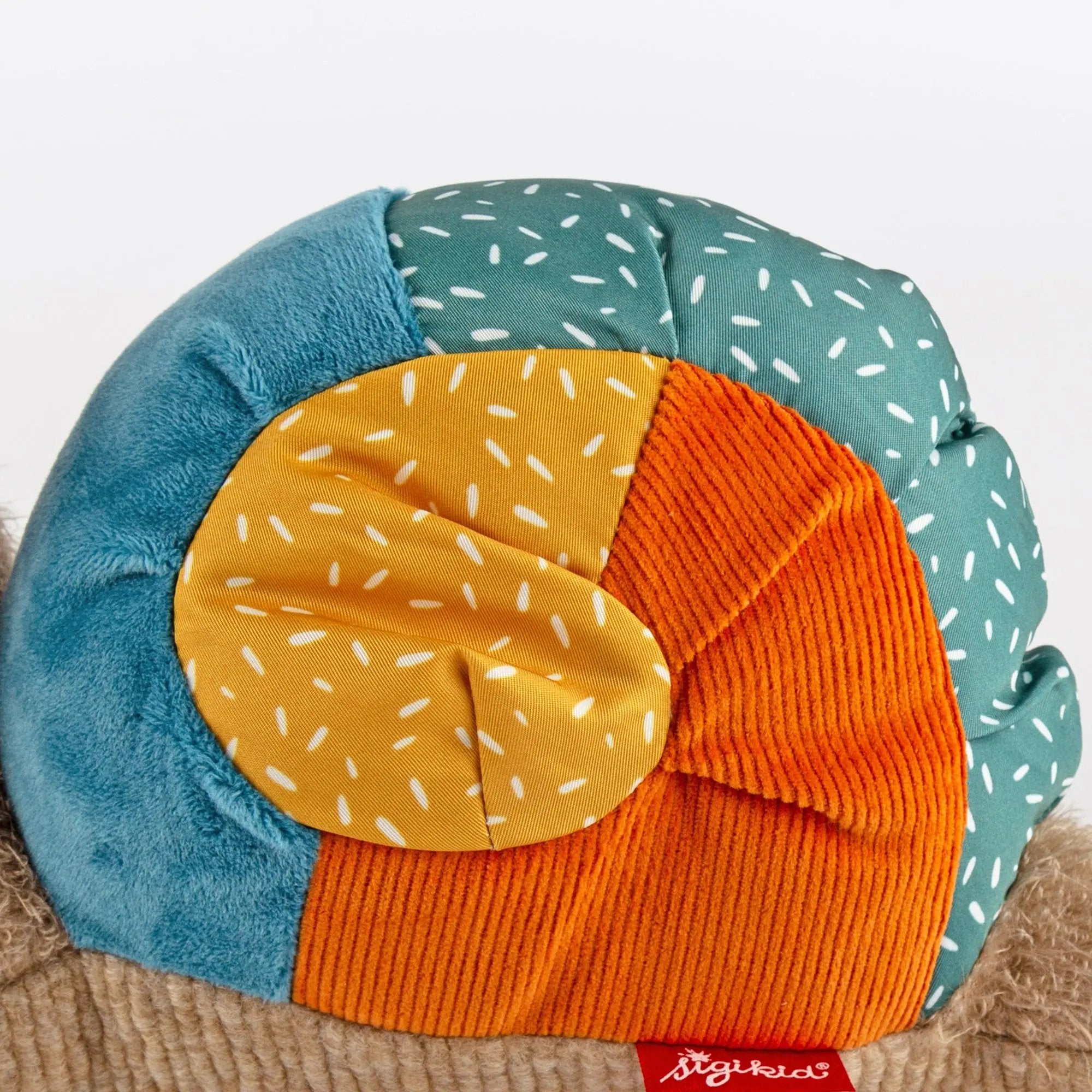 Patchwork Snail Plush Toy - sigikid