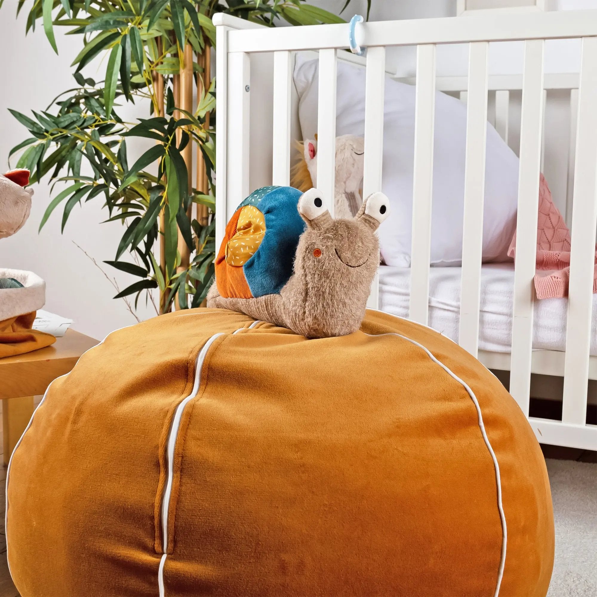 Patchwork Snail Plush Toy - sigikid