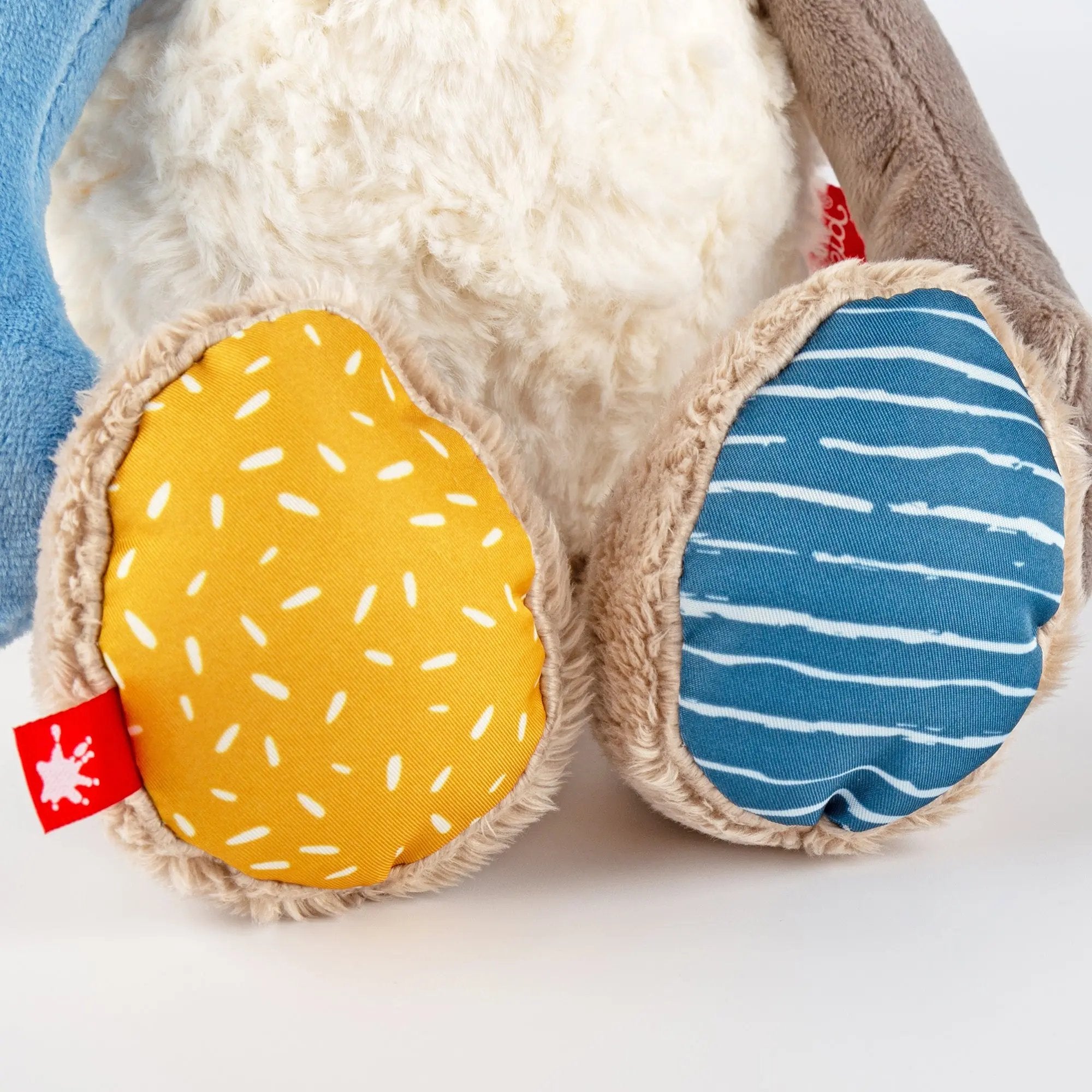 Patchwork Raccoon Plush Toy - sigikid