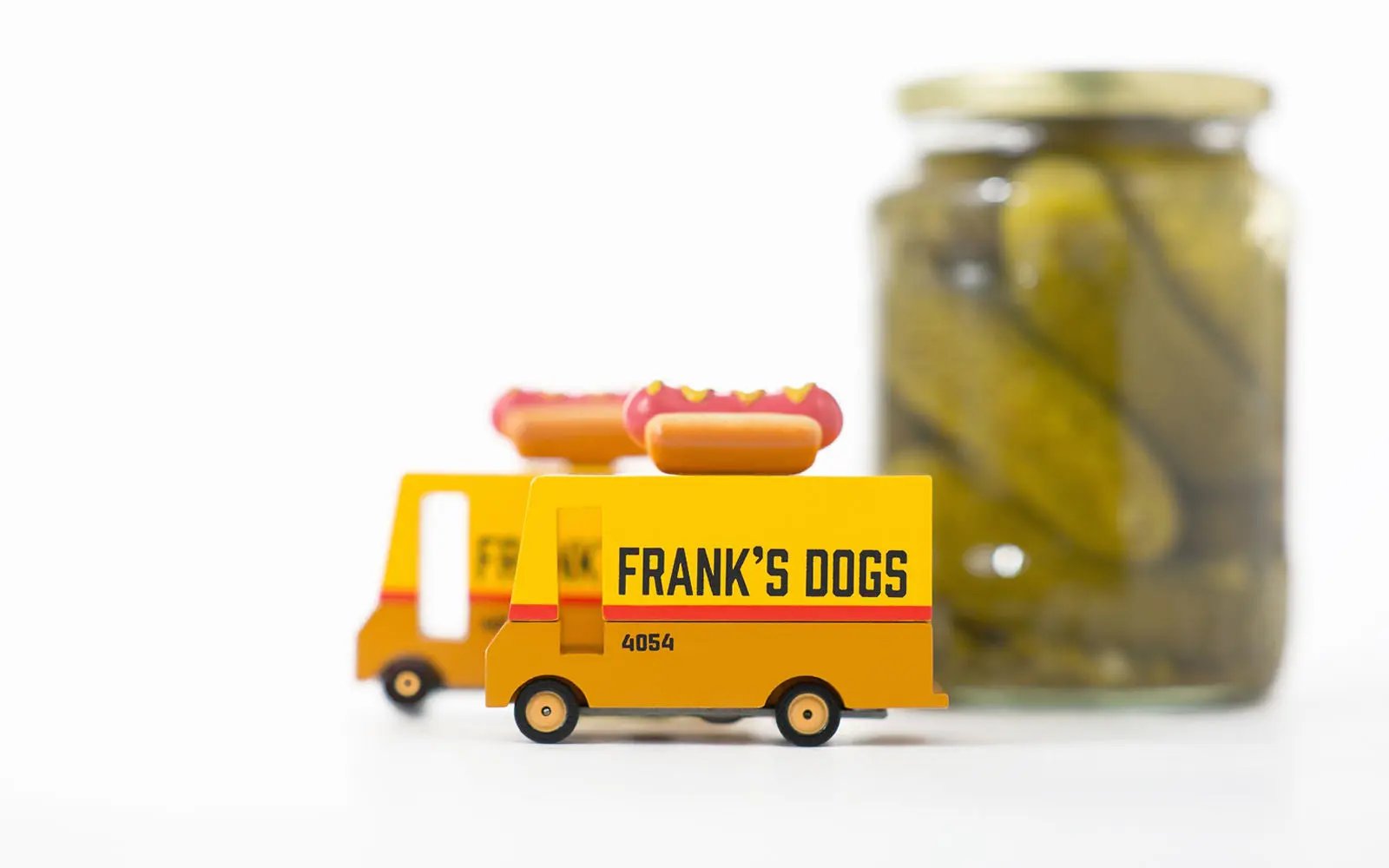 Hot Dog Van - Wooden Car - sigikid