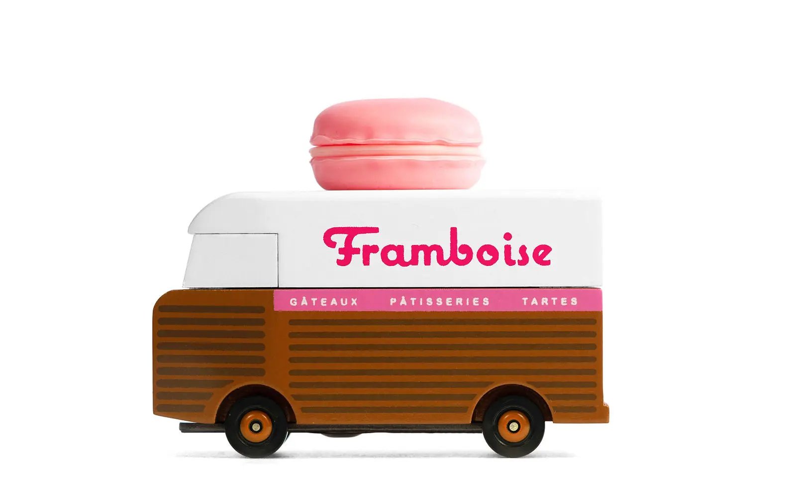 Framboise Macaron Van - Wooden Car - sigikid