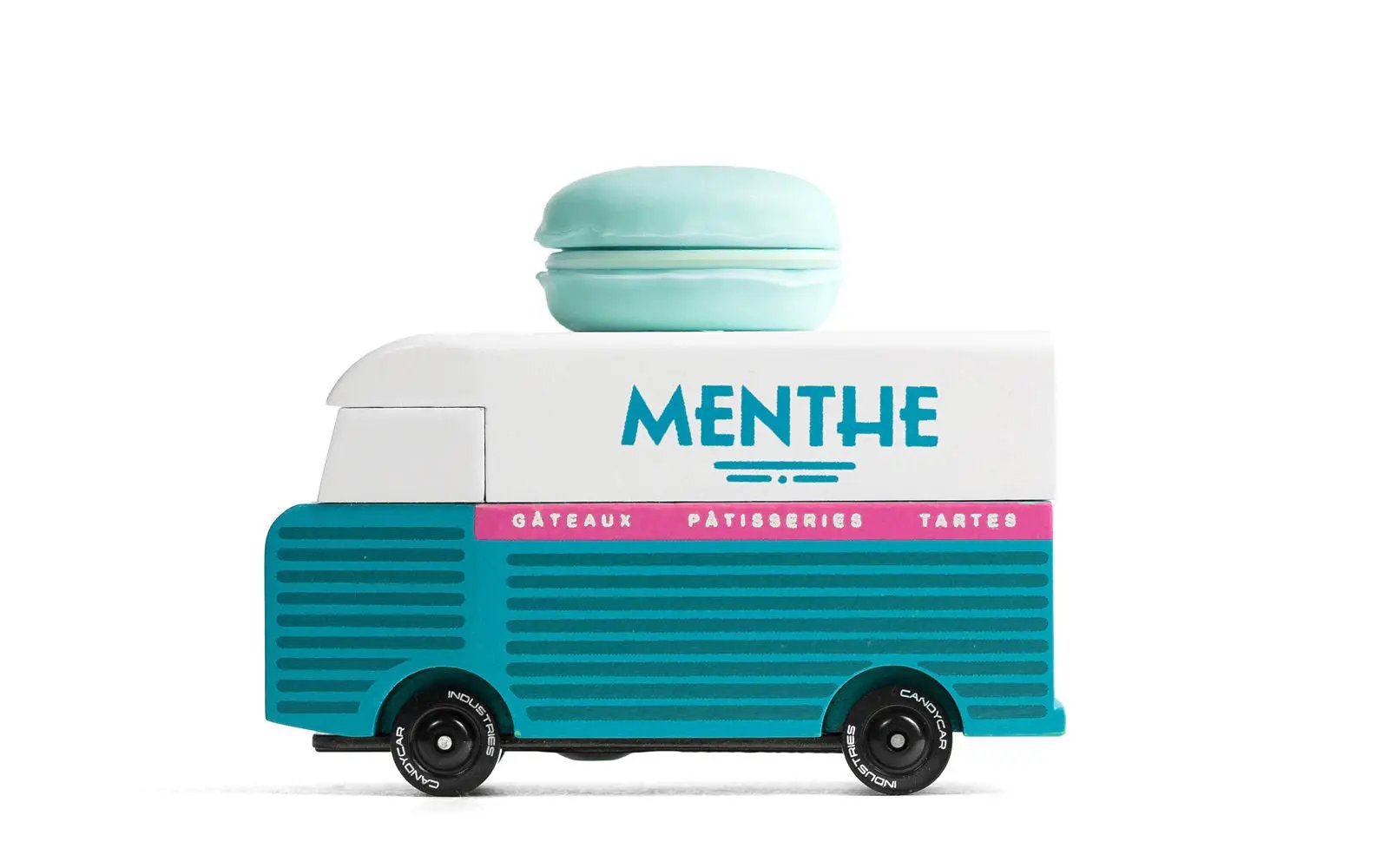 Menthe Macaron Van - Wooden Car - sigikid