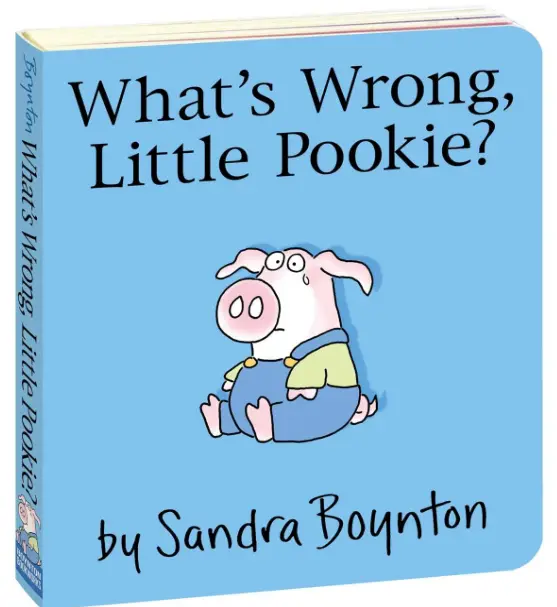 What's Wrong, Little Pookie - Board Book by Sandra Boynton - sigikid