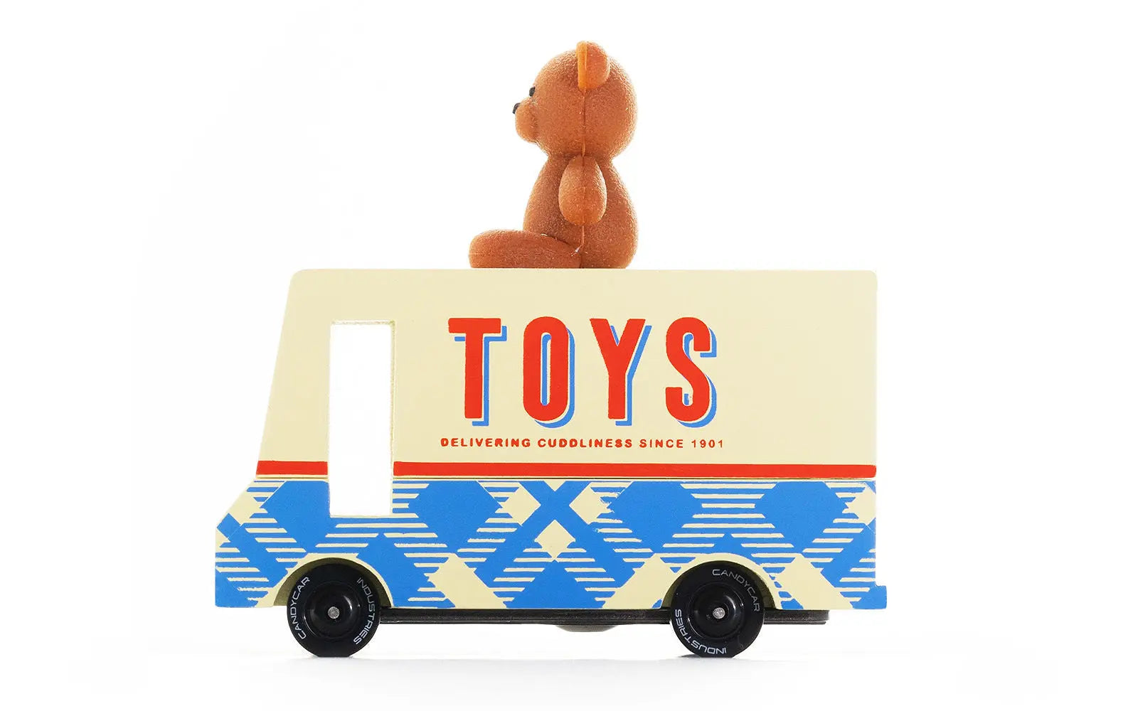 Teddy Bear Van - Wooden Car Candylab