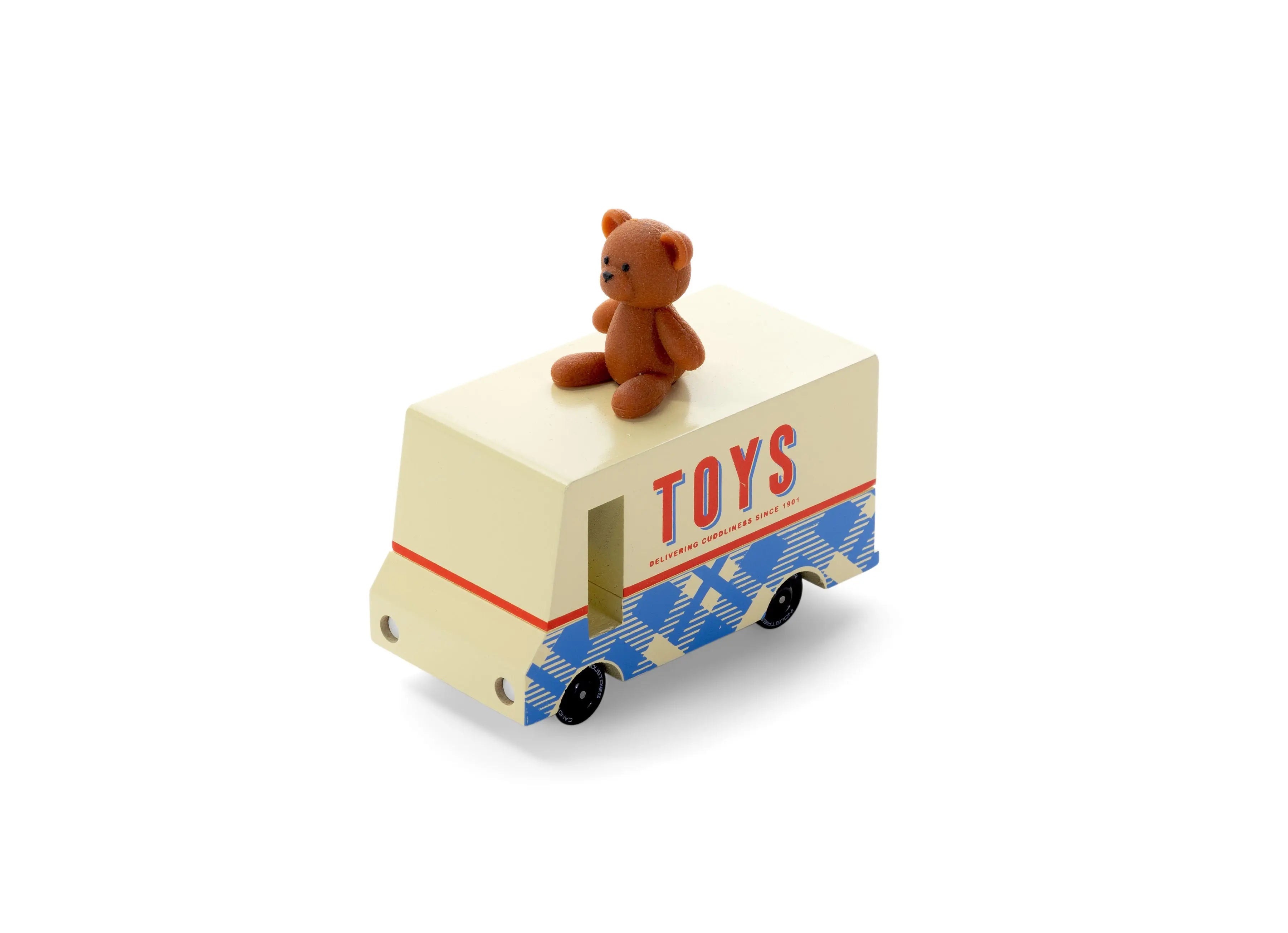 Teddy Bear Van - Wooden Car Candylab