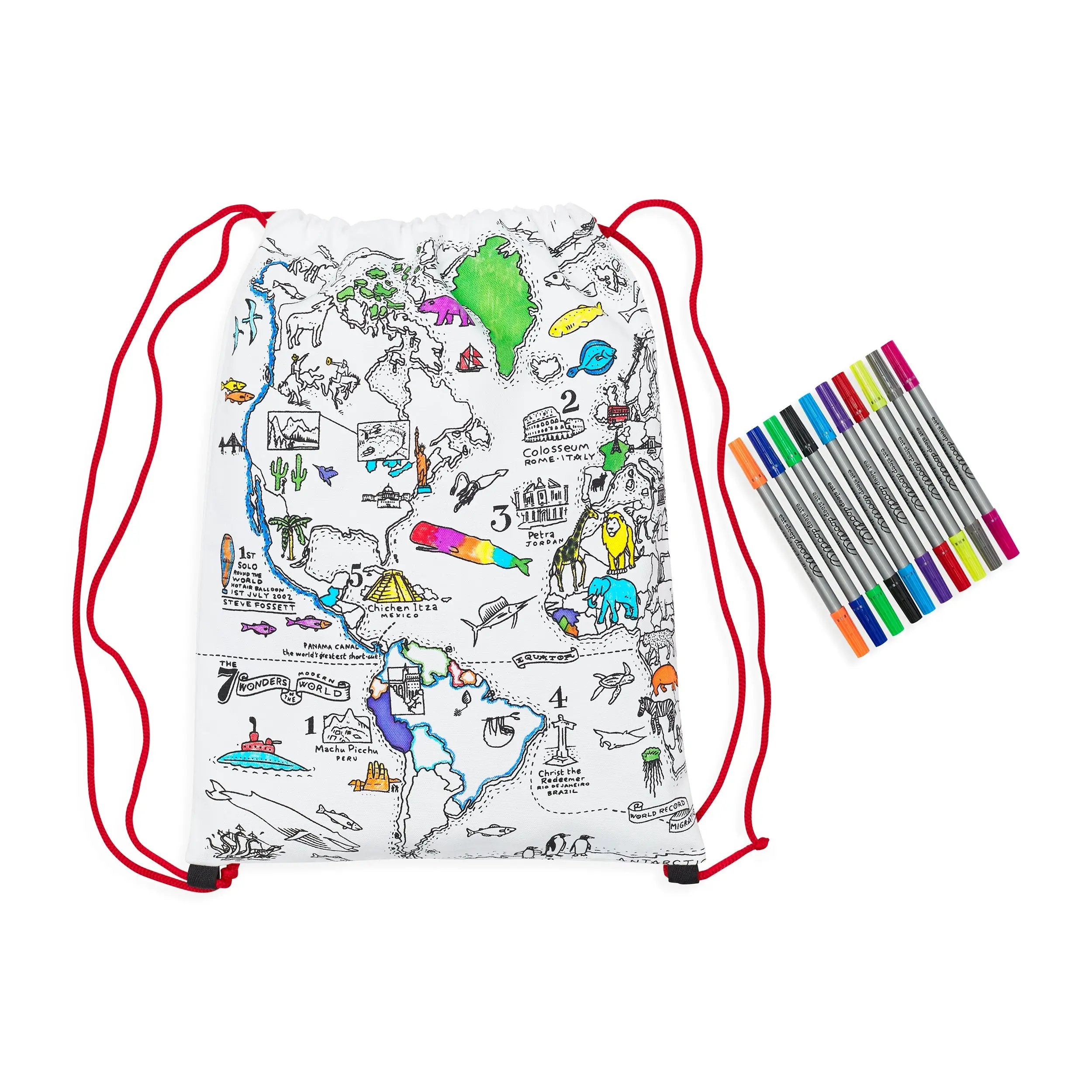 World Map Backpack - sigikid
