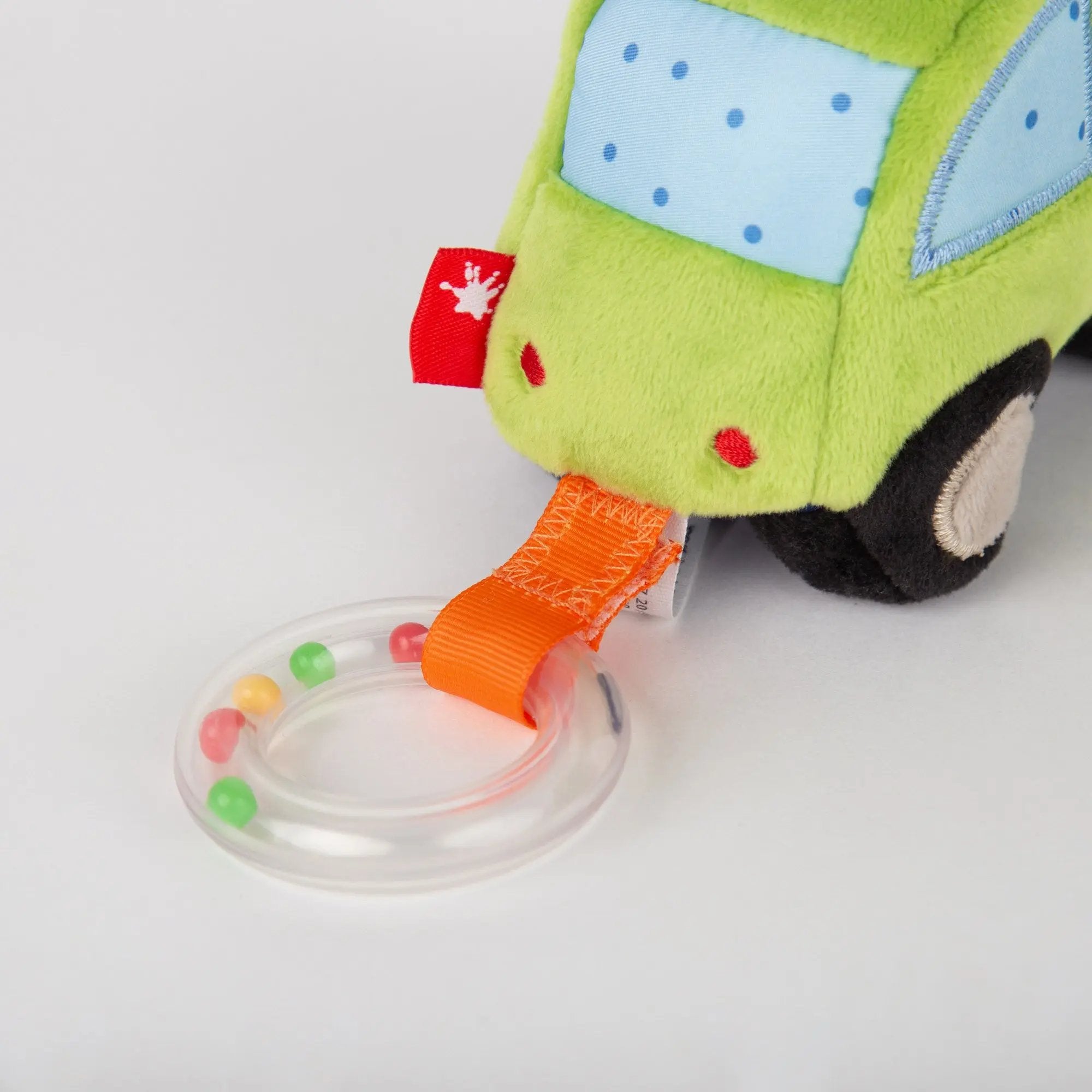 Green Car Activity Grasp Toy - sigikid