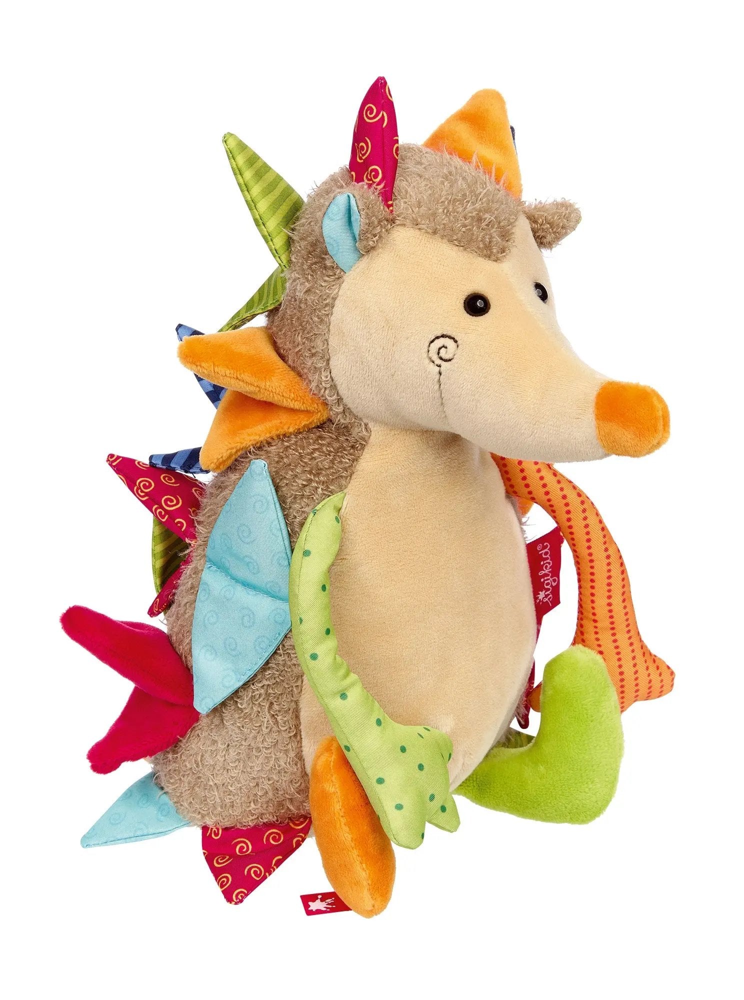 Patchwork Hedgehog Plush Toy - sigikid