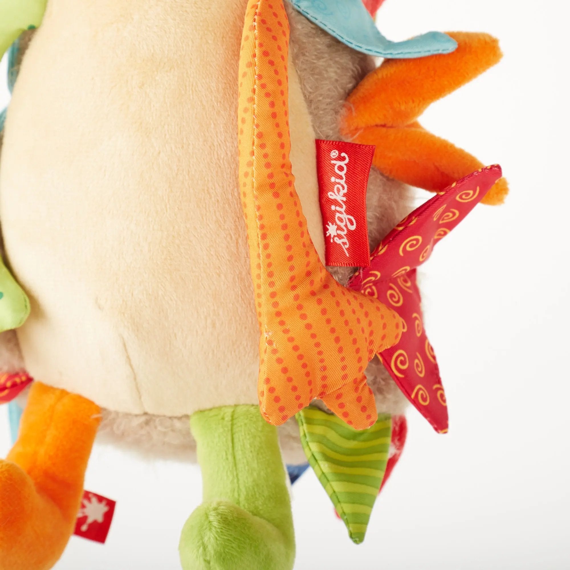 Patchwork Hedgehog Plush Toy - sigikid