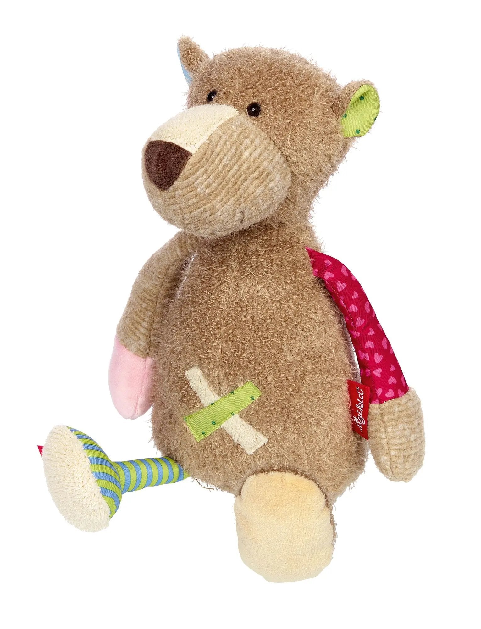 Patchwork Bear Plush Toy - sigikid