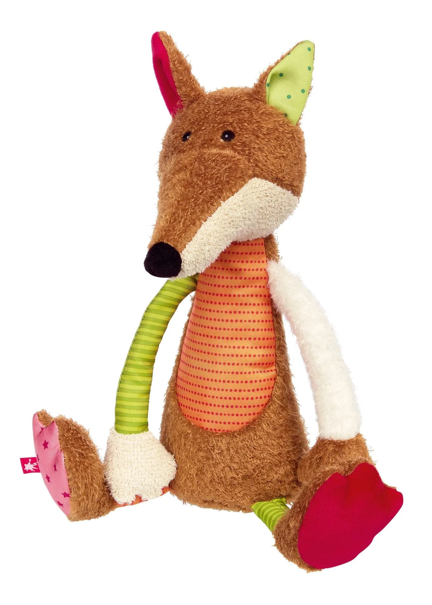 Patchwork Fox Plush Toy - sigikid