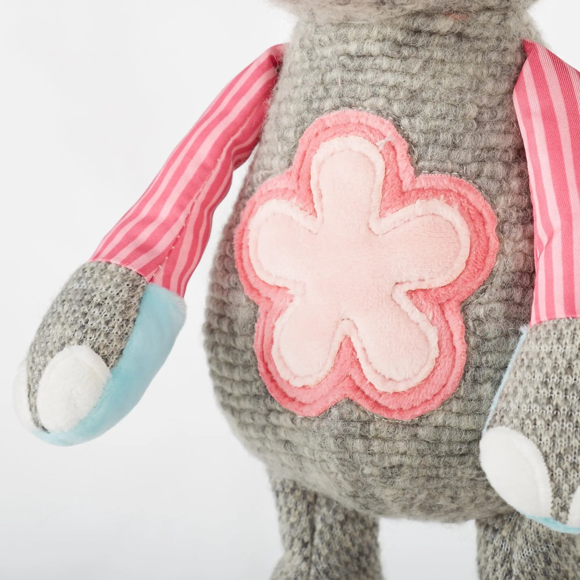 Patchwork Flower Elephant Plush Toy - sigikid