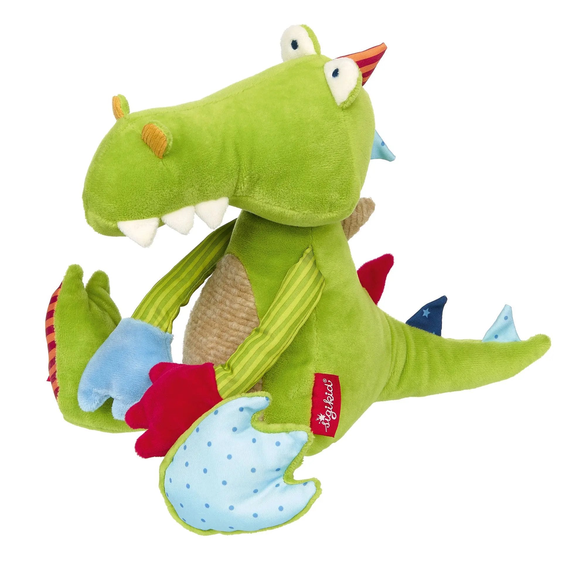 Patchwork Dragon Plush Toy - sigikid