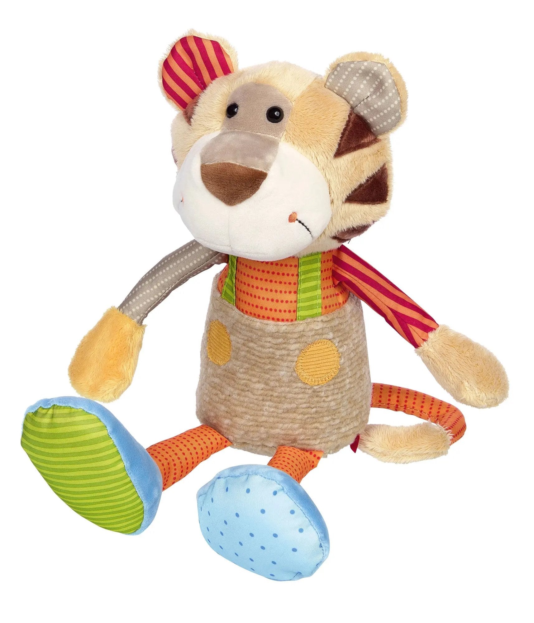 Patchwork Tiger Plush Toy - sigikid
