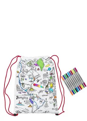 World Map Backpack - sigikid