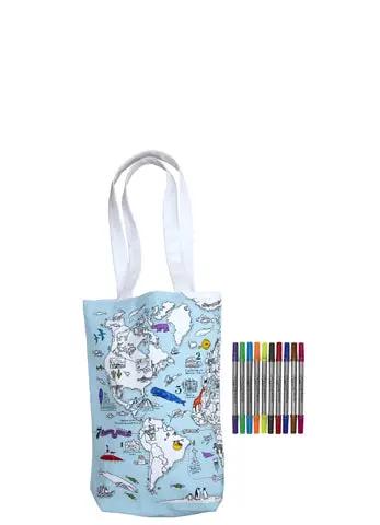 World Map Tote Bag - sigikid