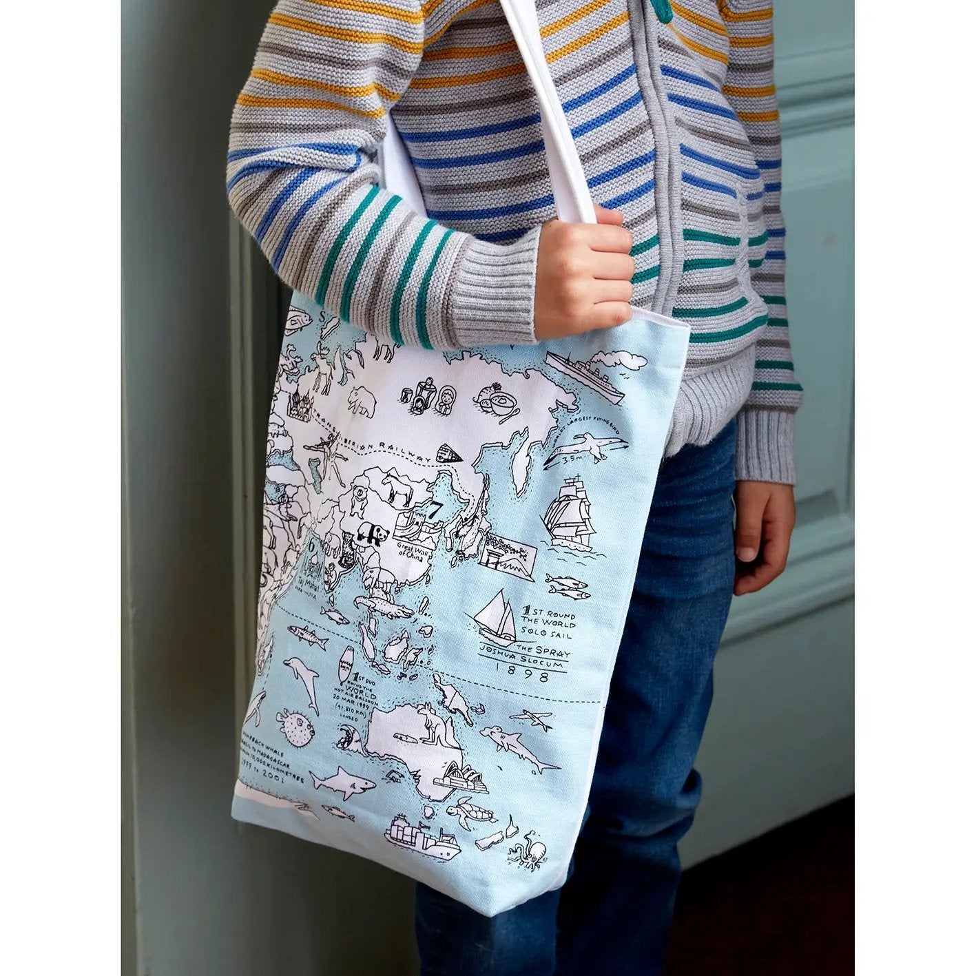 World Map Tote Bag - sigikid
