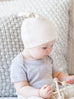 Organic Baby Classic Knotted Hat- Natural Color