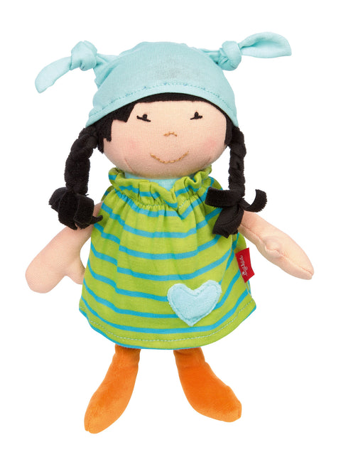 Plush Doll with Green Outfit