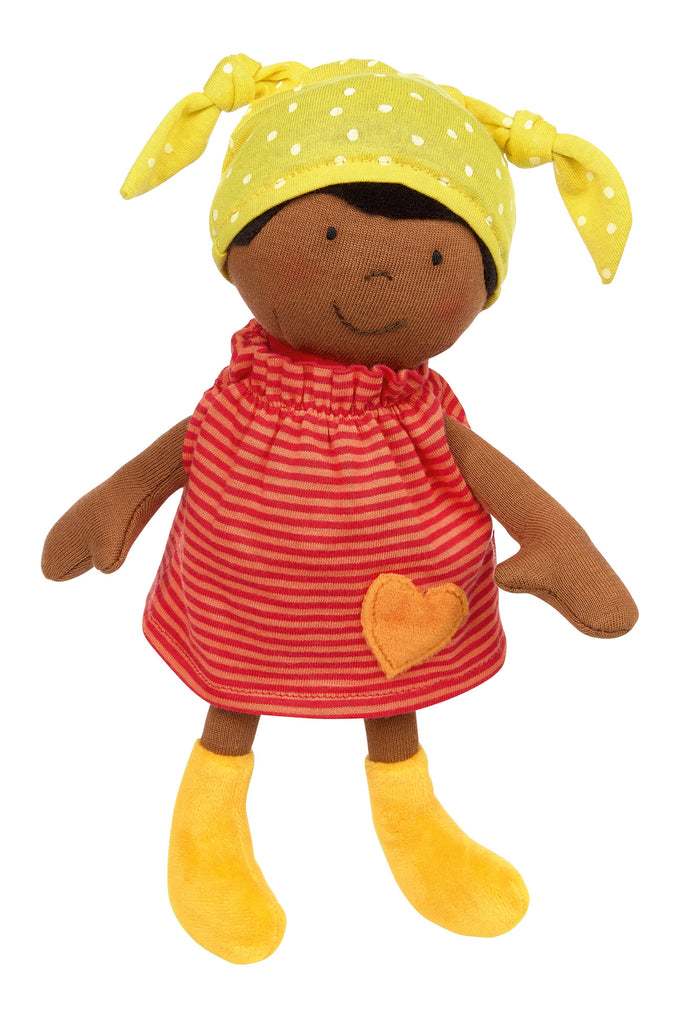 Plush Doll with Red Outfit