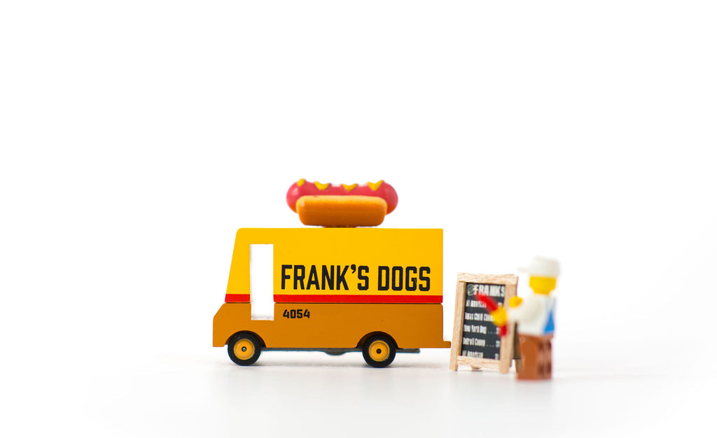 Hot Dog Van - Wooden Car