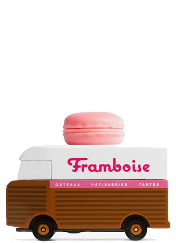 Framboise Macaron Van - Wooden Car