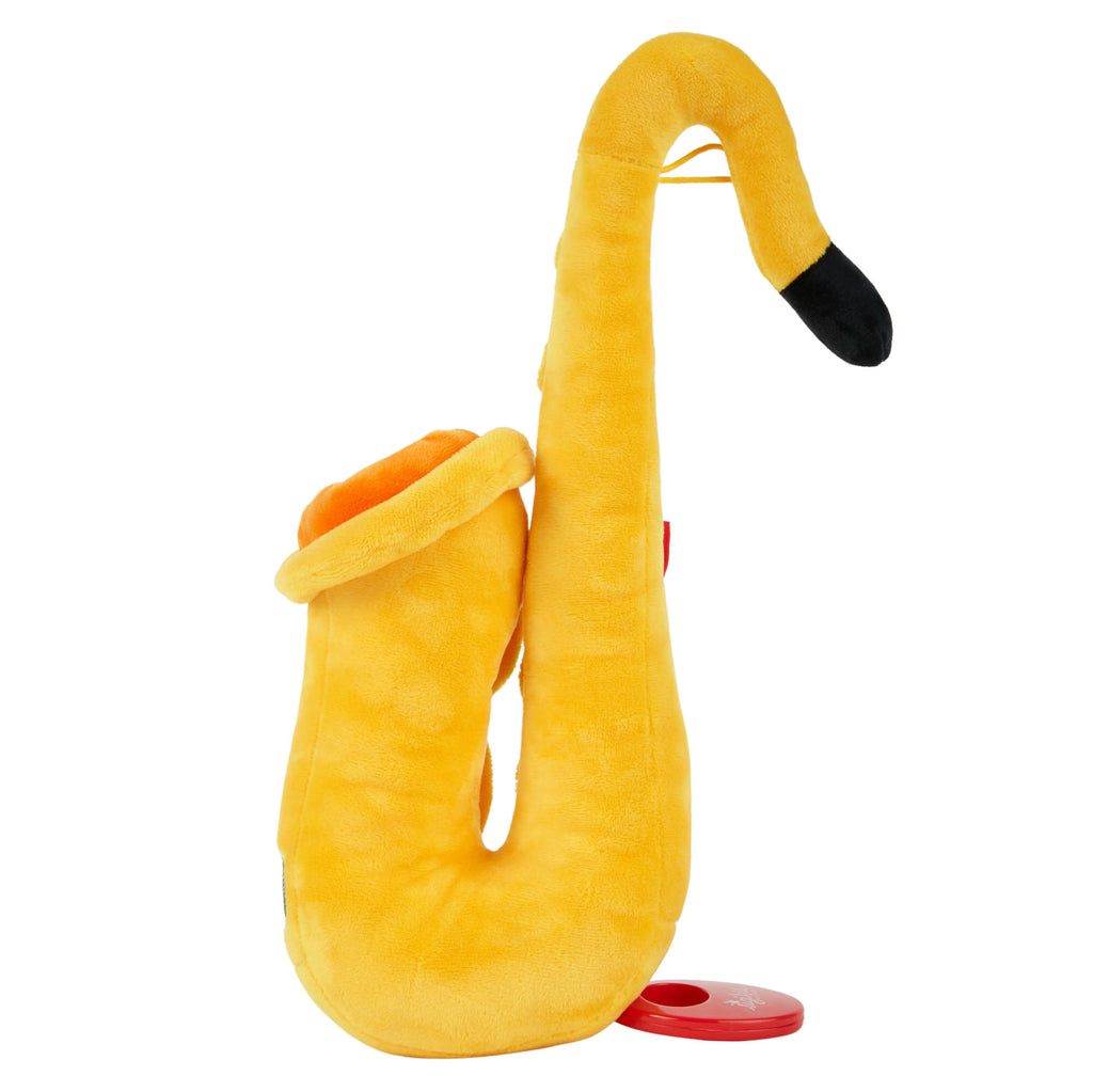 SKSTECH Musical Chantant et Dansant Tournesol Doux en Peluche Drôle Créatif  Saxophone Jouet pour Enfants (Jaune) 