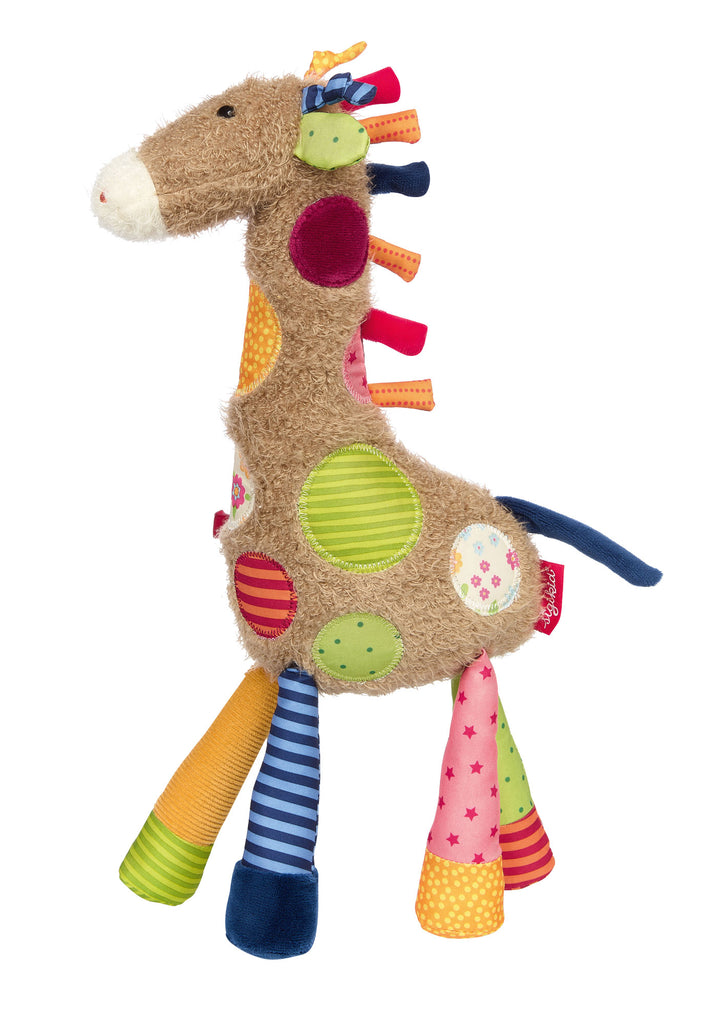 Patchwork Giraffe Plush Toy