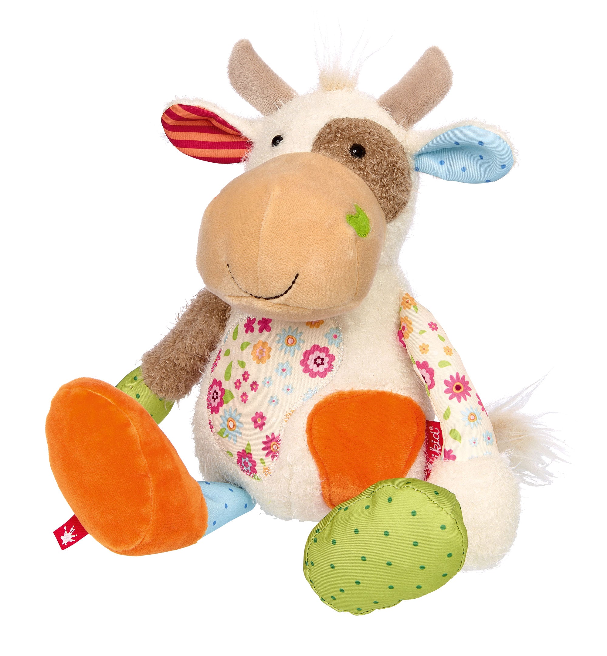 Cow soft shop toy for baby