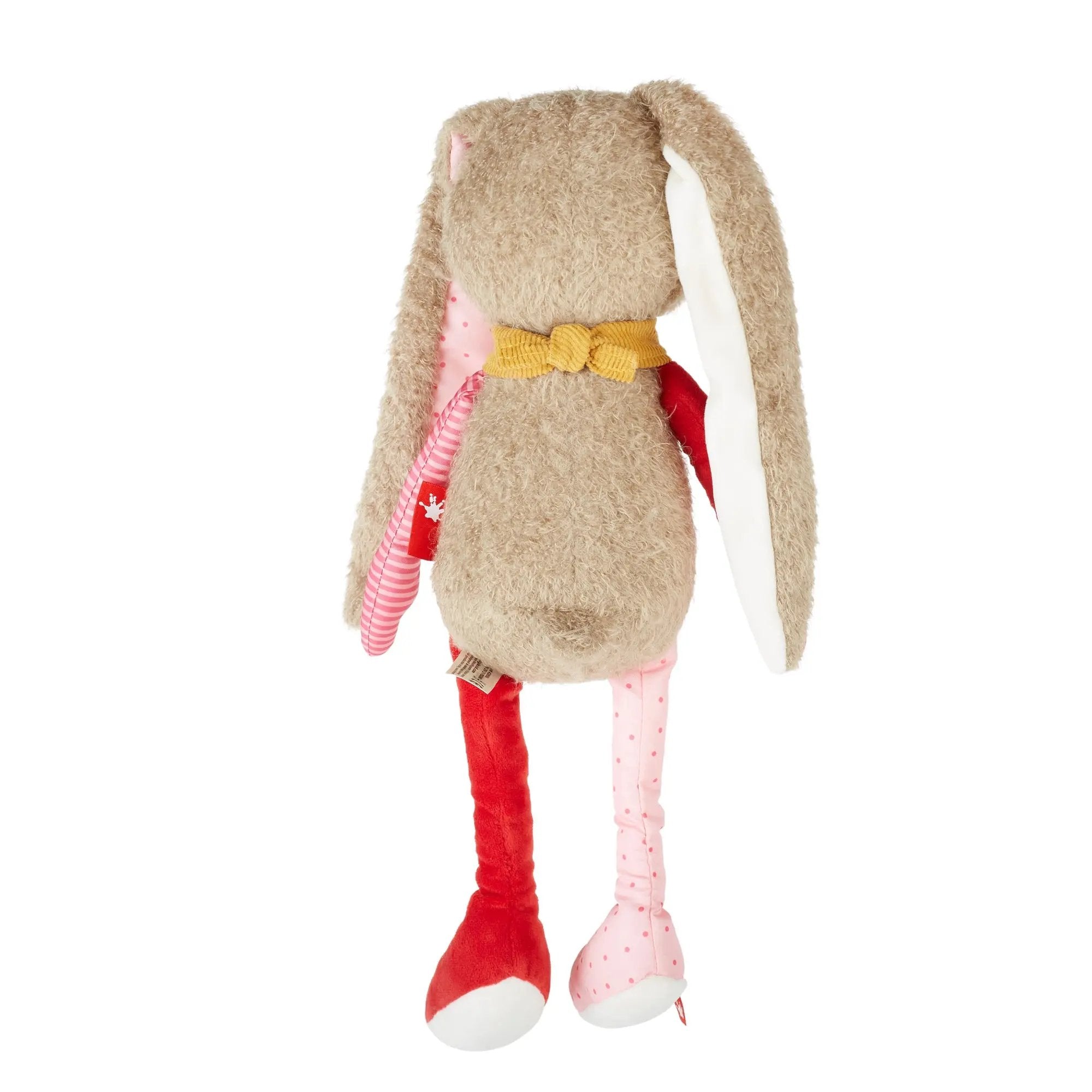  Patchwork Brown Bunny　うさぎ　ぬいぐるみ Patchwork Bunny Plush Toy – sigikid