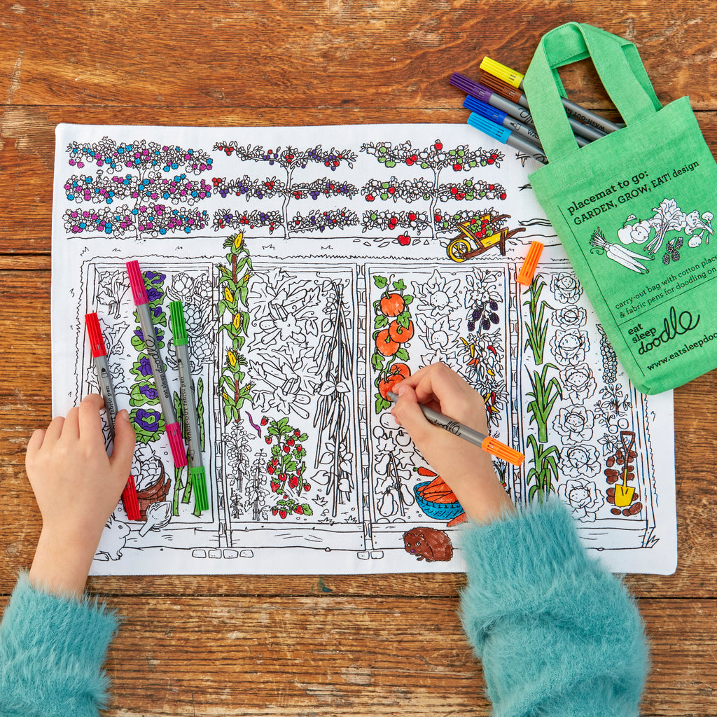 Garden, Grow, Eat! Placemat To Go