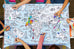 World Map Tablecloth