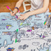 World Map Tablecloth